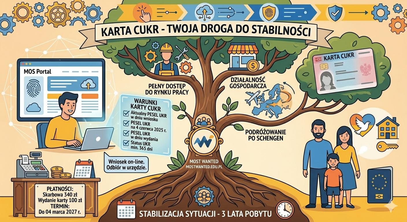 Od 4 maja ruszyła procedura wnioskowania o karty CUKR