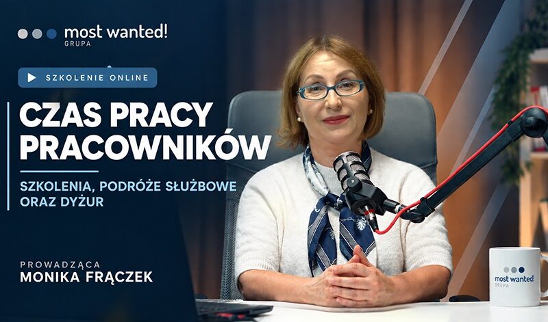 Czas pracy pracowników – szkolenia, podróże służbowe oraz dyżur
